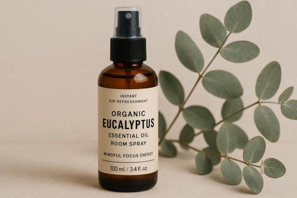 3 Organic Eucalyptus Essential Oil Room Spray For Instant Air Refreshment And Mindful Focus Energy
