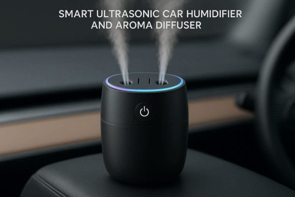 15 Smart Ultrasonic Car Humidifier And Aroma Diffuser With Dual Spray Modes And Automatic Shut Off