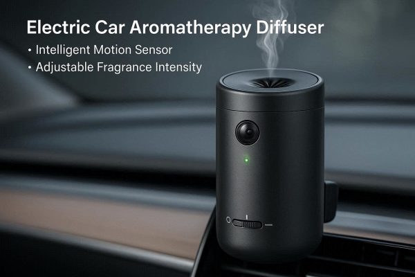 17 Electric Car Aromatherapy Diffuser With Intelligent Motion Sensor And Adjustable Fragrance Intensity
